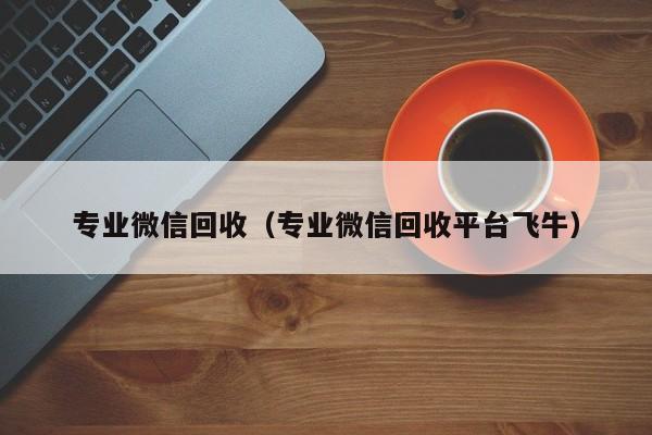 专业微信回收（专业微信回收平台飞牛）