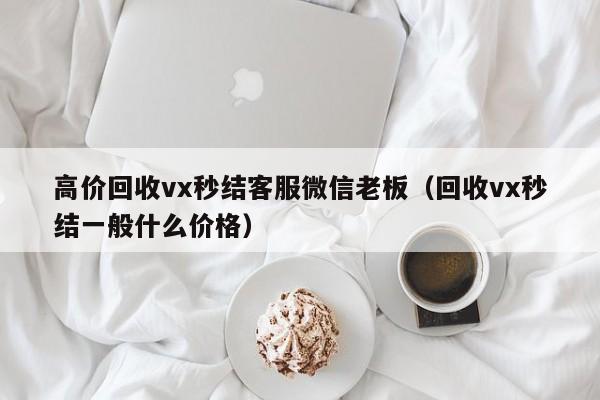 高价回收vx秒结客服微信老板（回收vx秒结一般什么价格）